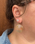 Sea To Summit // Stained Glass Resin Earrings