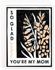 Gladiolas For Mom Card