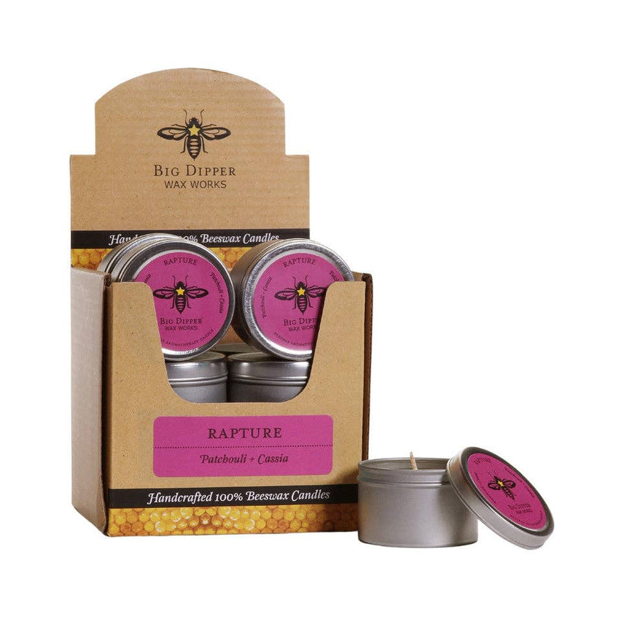 Beeswax Aromatherapy Tins: Single (1.7 oz) / Harmony (Pure Lavender)