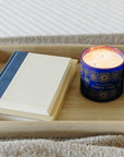 Indigo + Yuzu - 3 Wick Clear Glass Tumbler Soy Candle