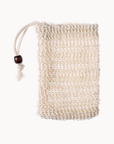 Organica Sisal Soap Saver Natural Mesh Bag with Bamboo Bead