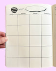 Rare Rose Month View Planner