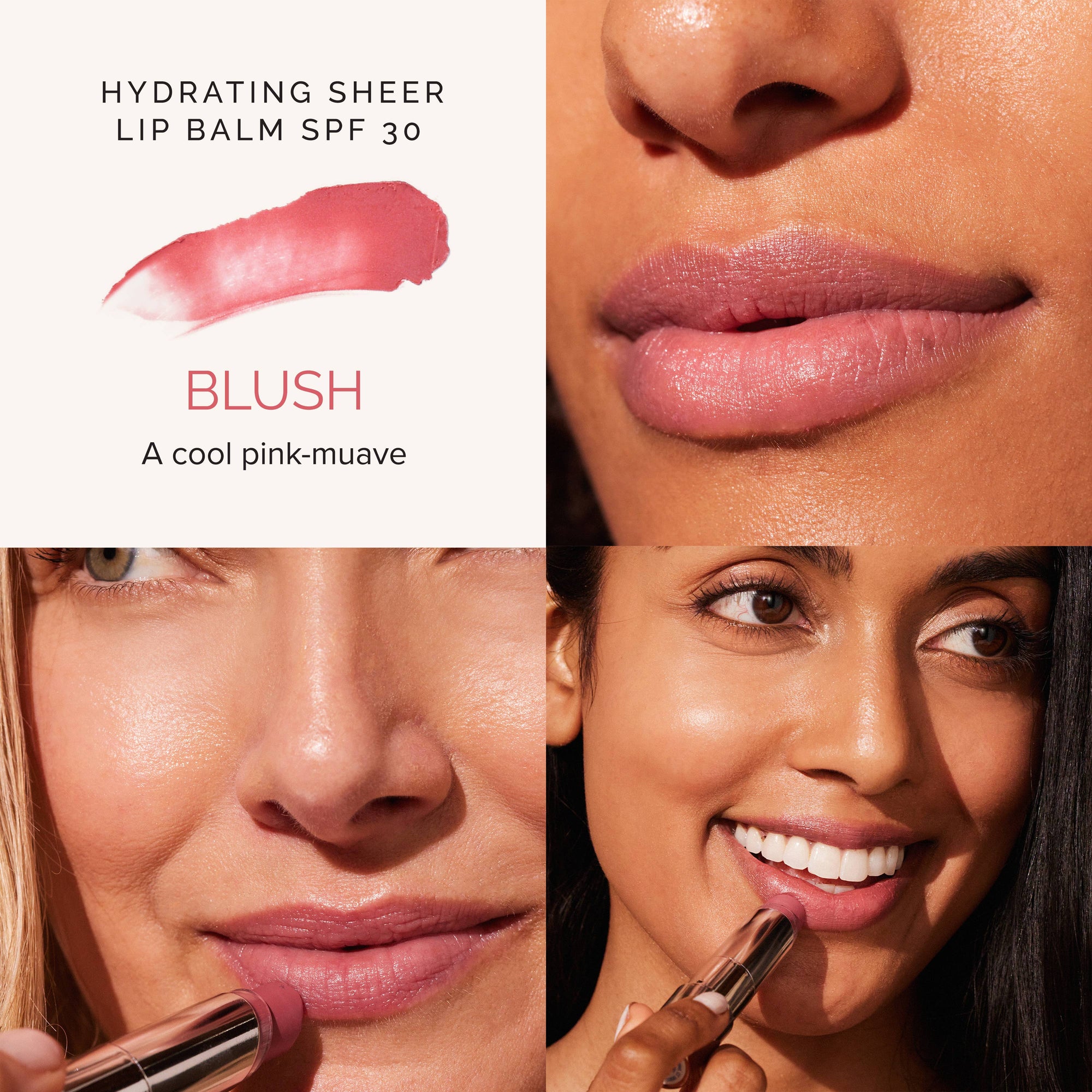 Hydrating Sheer Lip Balm SPF 30 Blush