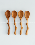 Twig Handle Wooden Spices Small Spoons - Measuring Spoons
