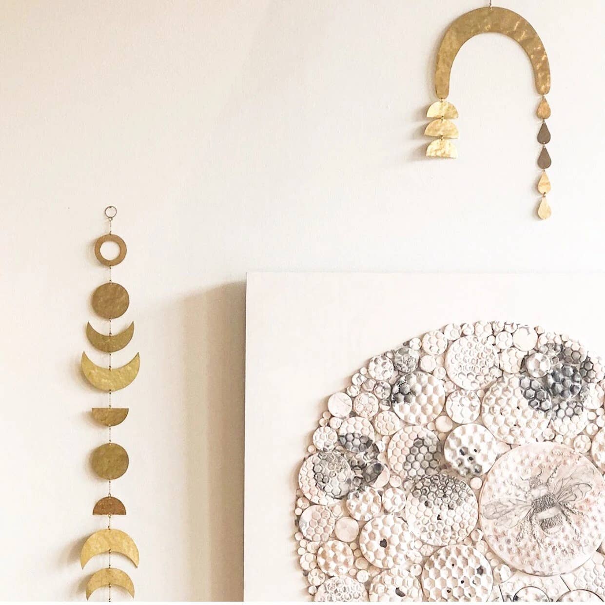 Moon Phases Wall Hanging | Wall Art