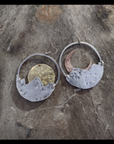 Mountain Dawn to Dusk Hoop Earrings