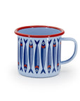 Crow Canyon Home - Mur by Ayca x CCH Anchovies 16 oz Large Mug, Red Rim