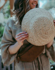 Lucy | Raffia Straw Bucket Hat