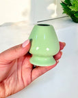 Bamboo Matcha Whisk and Porcelain Holder Set