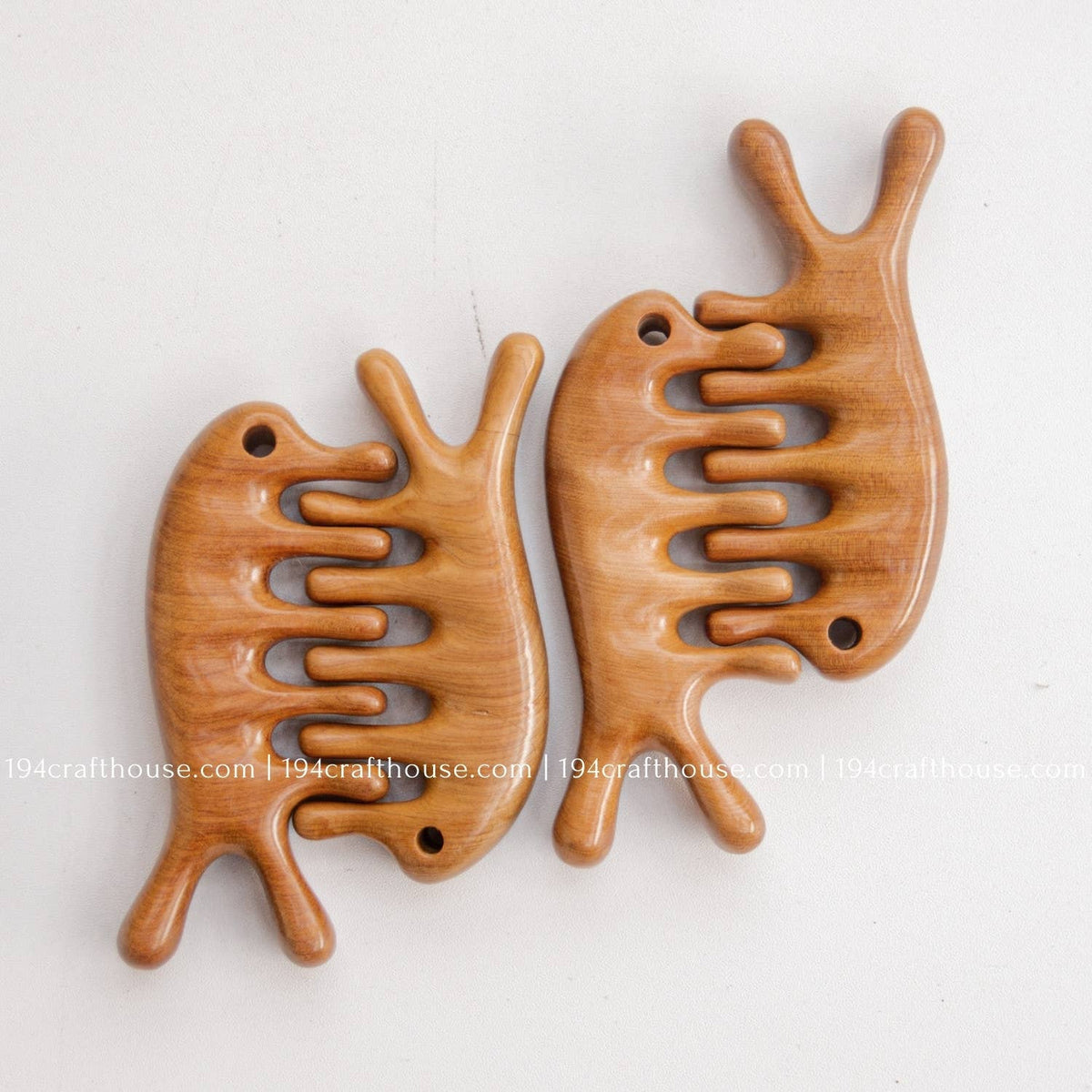 Natural Wooden Scalp Massage Comb  - Gifts For Mom