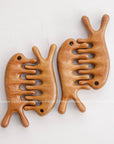 Natural Wooden Scalp Massage Comb  - Gifts For Mom