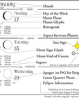 2026 We'Moon Datebook: Moon Calendar & Astrological Planner