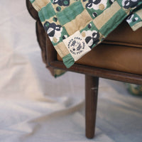 Real Fun, Wow! - 'Newly Found' Block Printed Quilt/Mat Series: Round Picnic Mat
