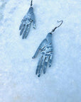 Palm Reader Earrings, Hand Earrings, Psychic Earrings