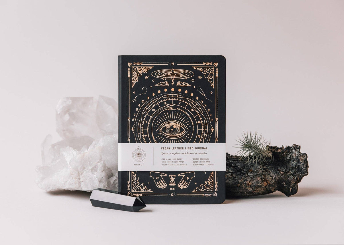 A5 Origins Vegan Leather Journal - Lined