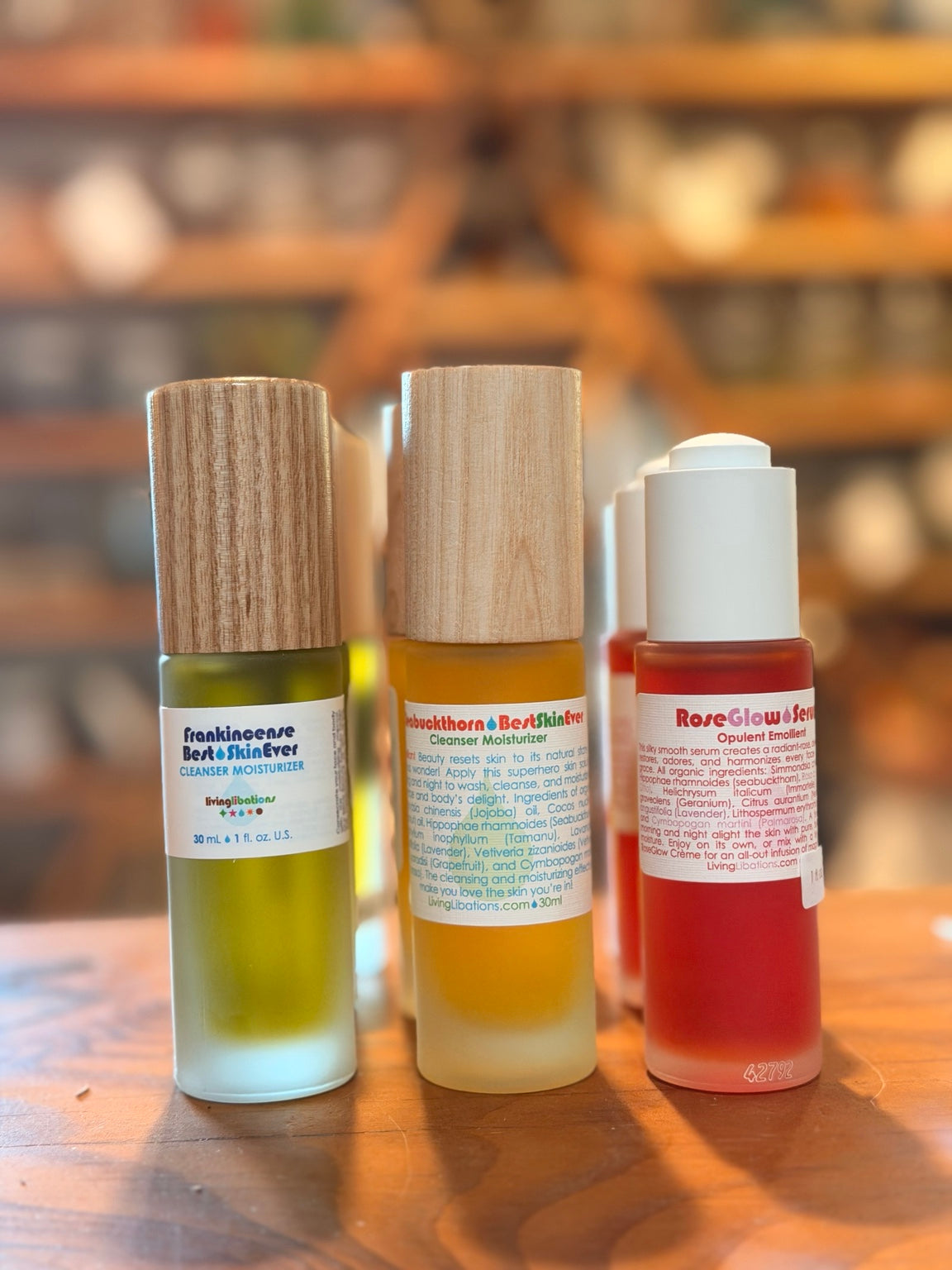 Living Libations RoseGlow Serum 30 mL at Salty at Heart