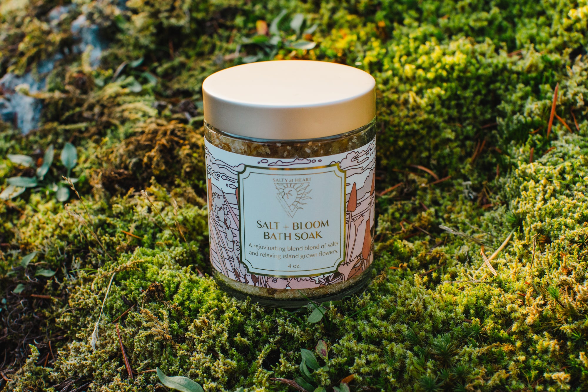 Salt and Bloom Bath Blend