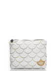 ALOHA Small Pouch | Mermaid — Gold on White
