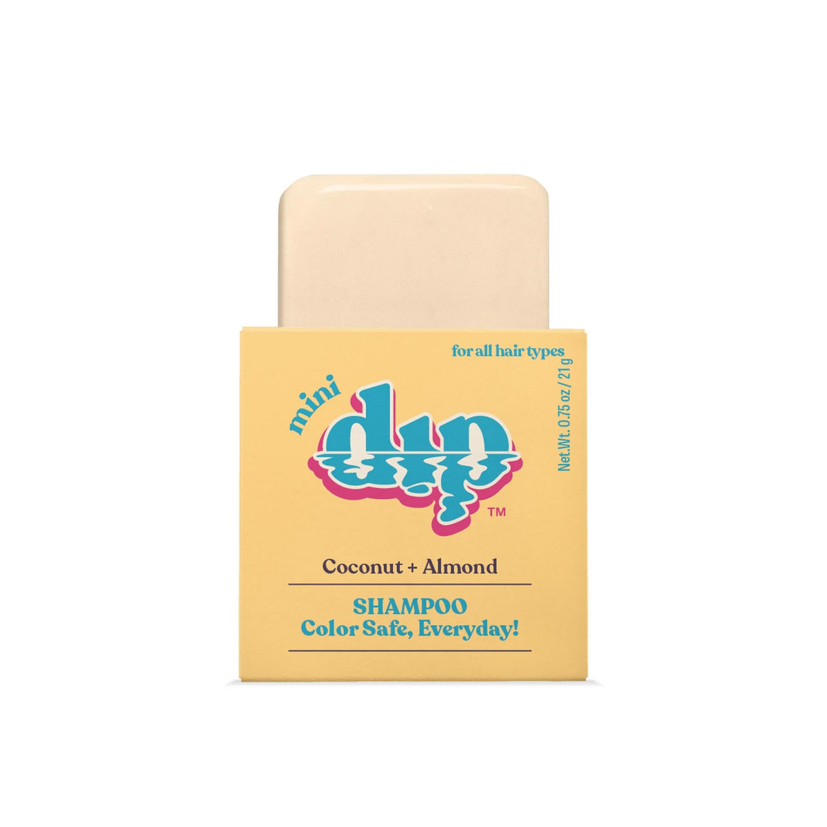 Dip mini 0.75 oz shampoo bar — Coconut + Almond
