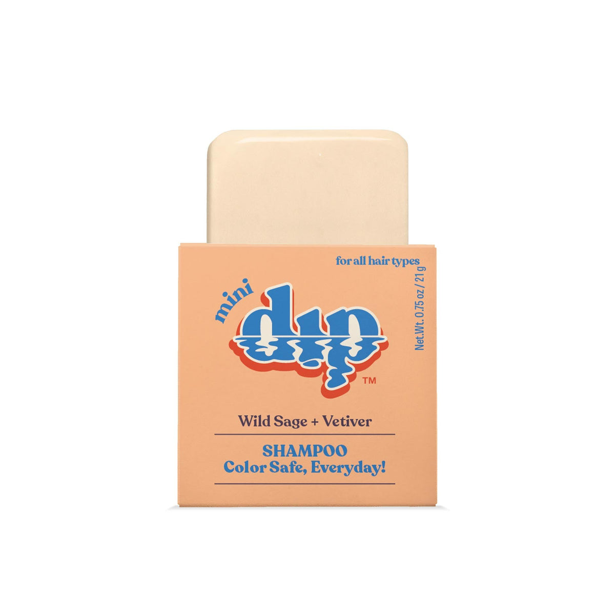 Dip mini 0.75 oz shampoo bar — Wild Sage + Vetiver