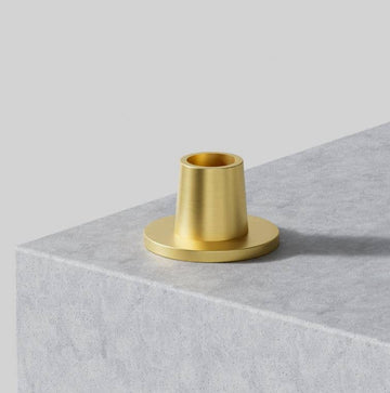 Bluum Maison - Prima Brass Gold Candlestick Holder | Taper Candle Holder