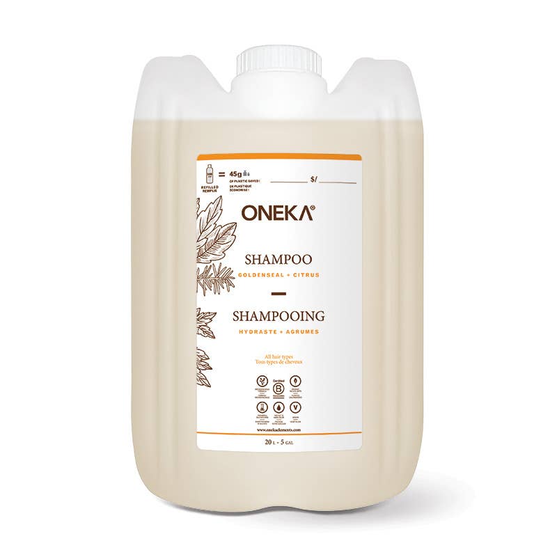 5 Gal Oneka Goldenseal and Citrus Shampoo