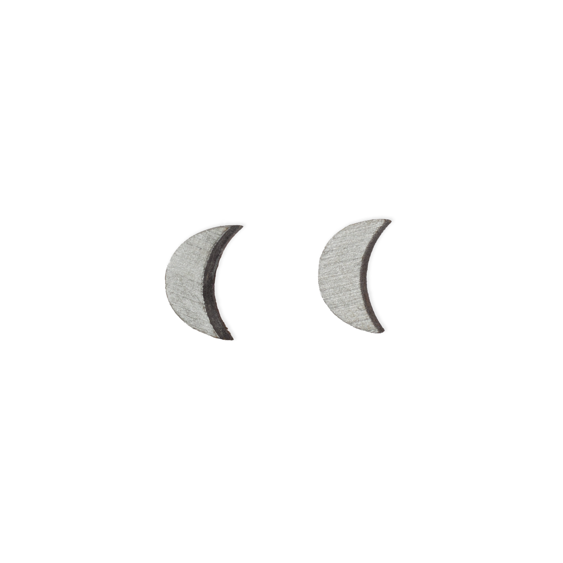 Savvie Studio - Post Earrings Silver Moon