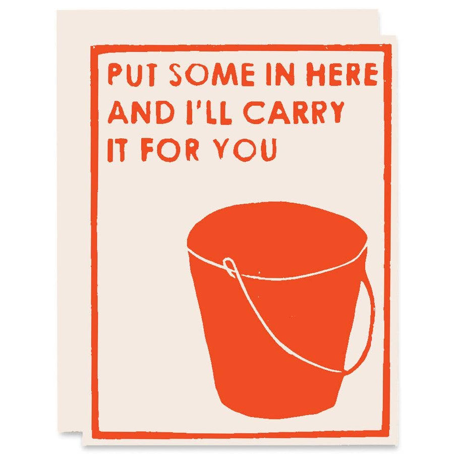 Heartell Press - I'll Carry It For You Sympathy Card