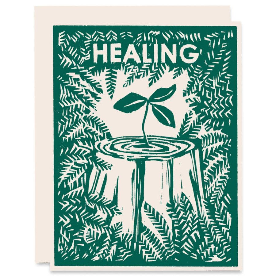 Heartell Press - Healing Nurse Tree Get Well Card