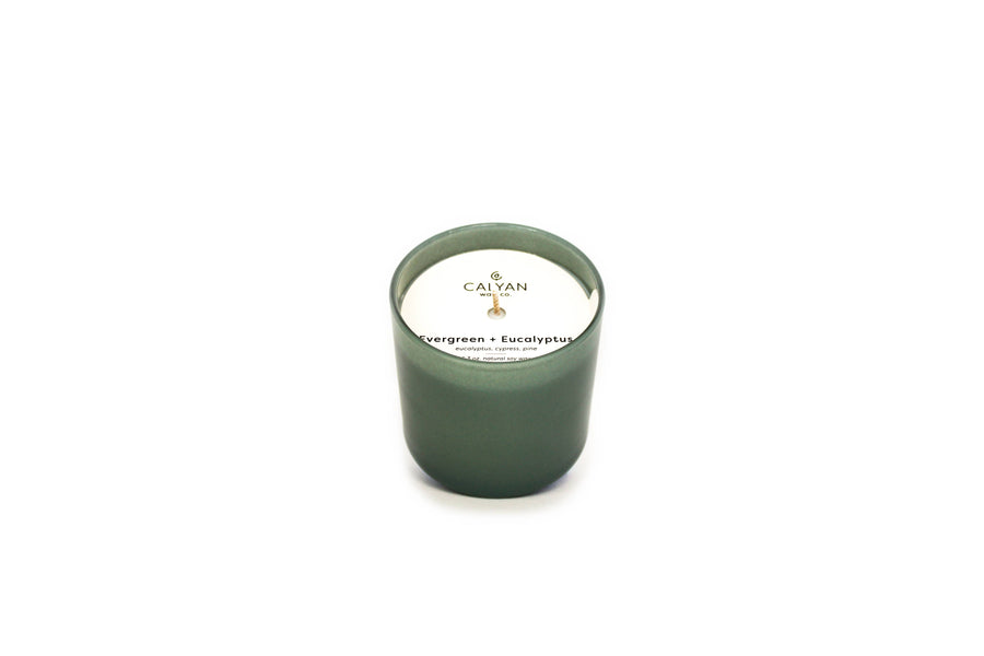 Calyan Wax Co. - Evergreen + Eucalyptus Dignity Series Soy Candle