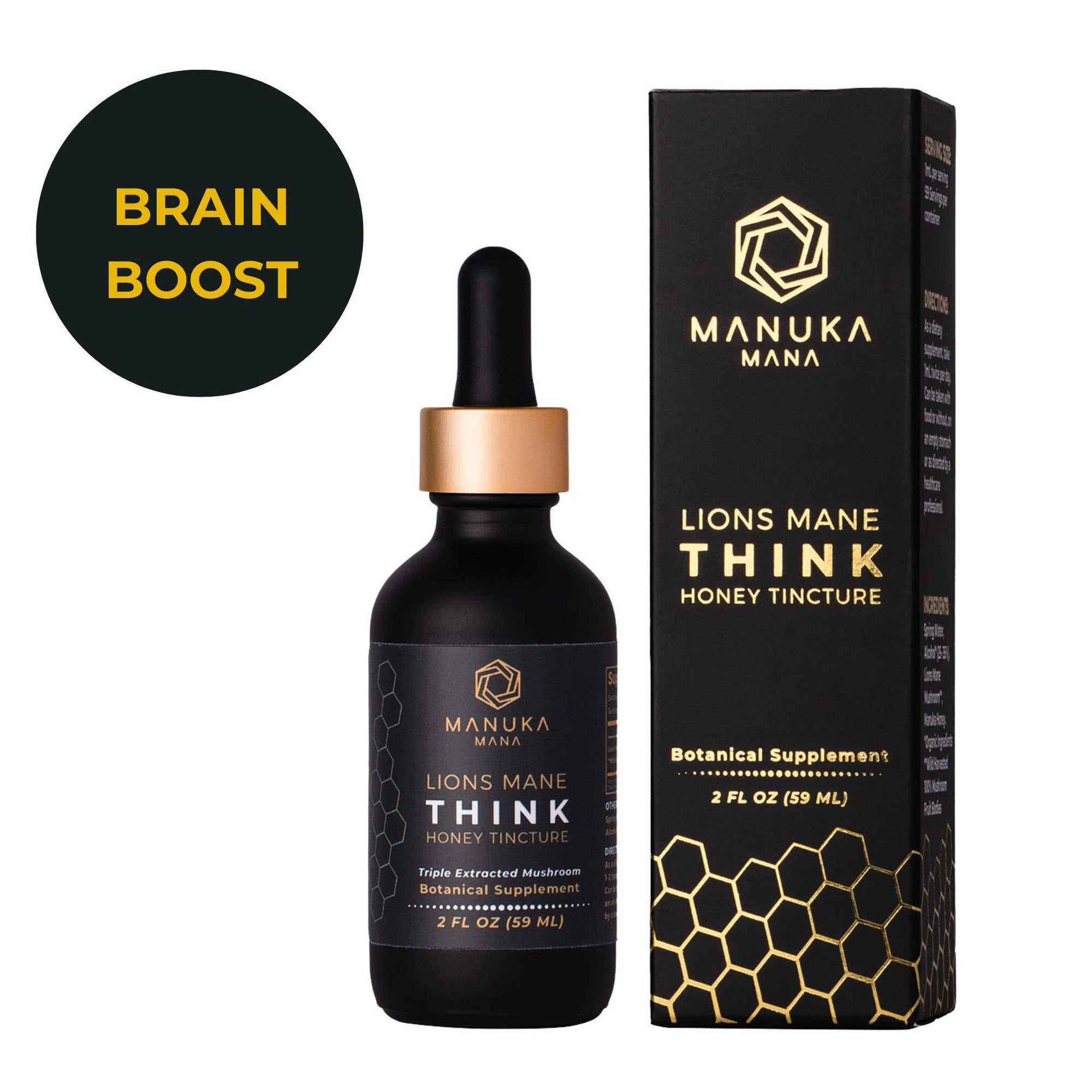 Manuka Mana - Lions Mane Honey Tincture