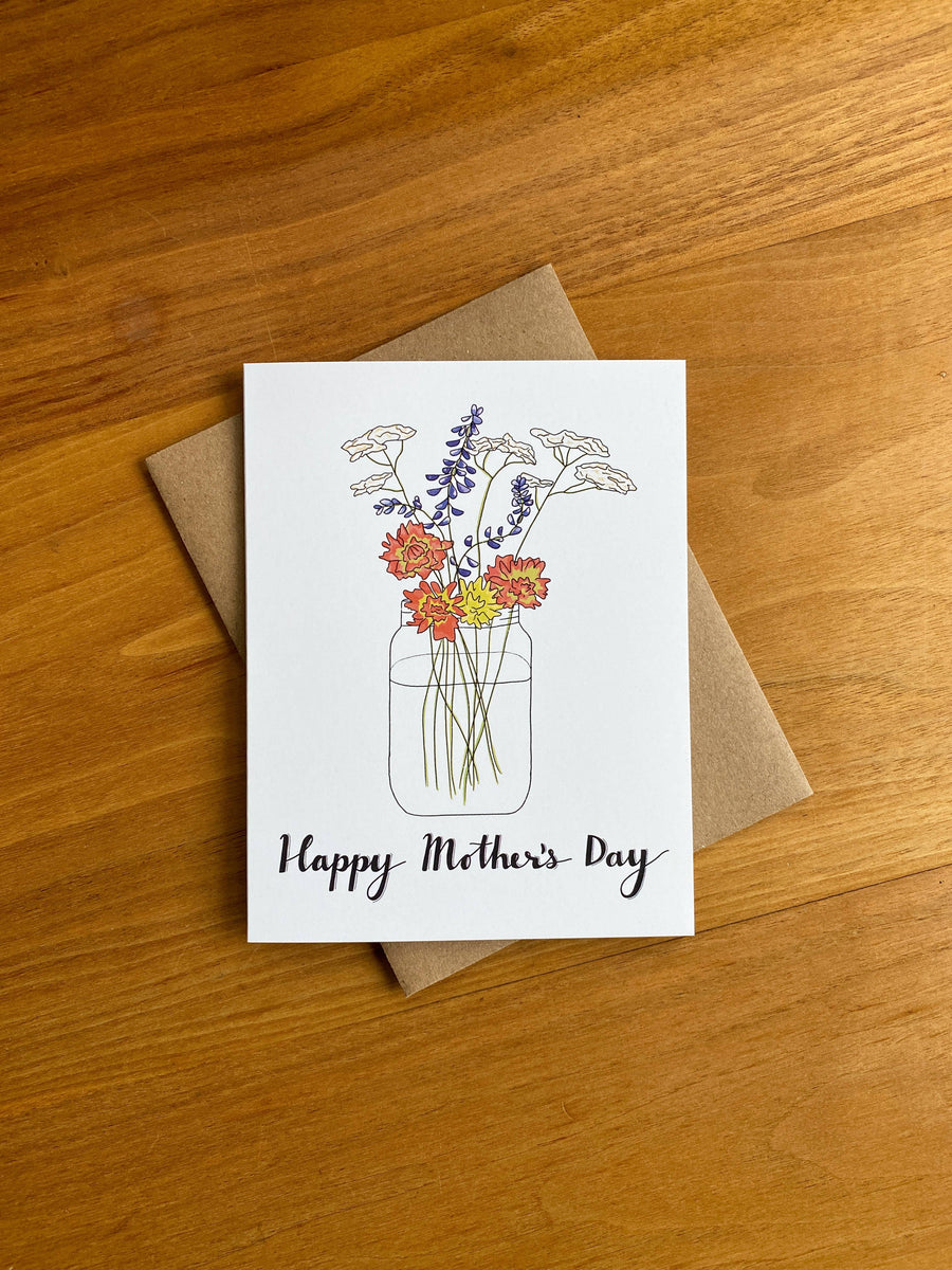 Fern In The Forest - Mother's Day Bouquet Card