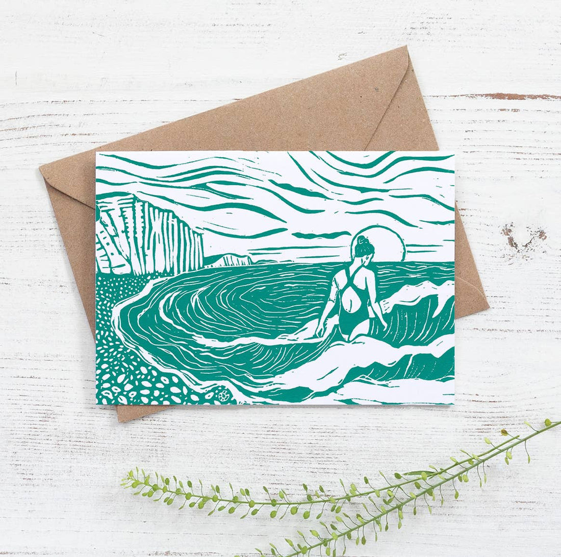 Prints by the Bay - Seas The Day Card