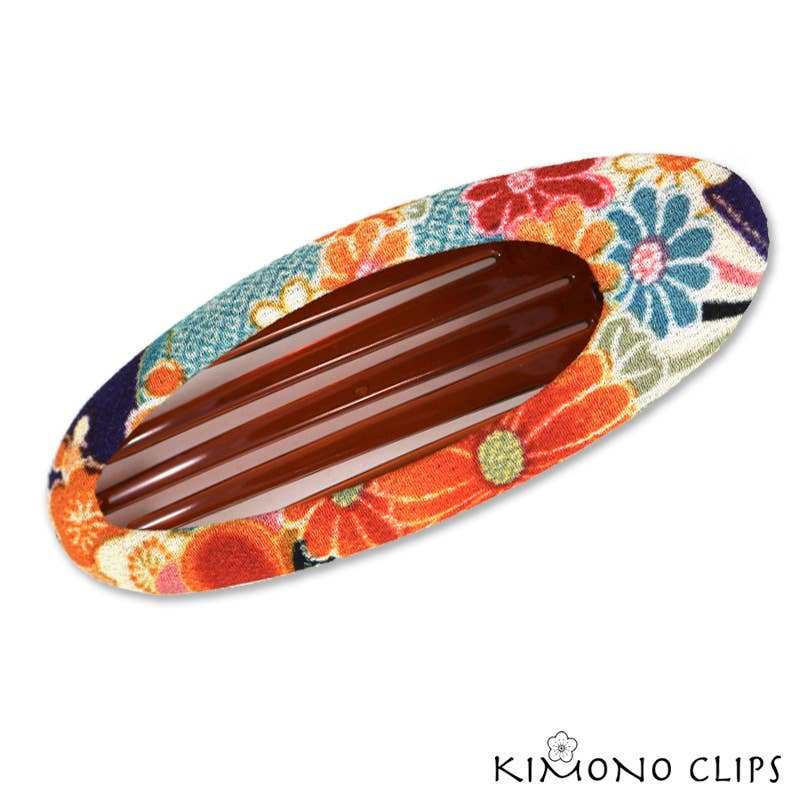 Kimono Clips - 356a French Oval Assorted