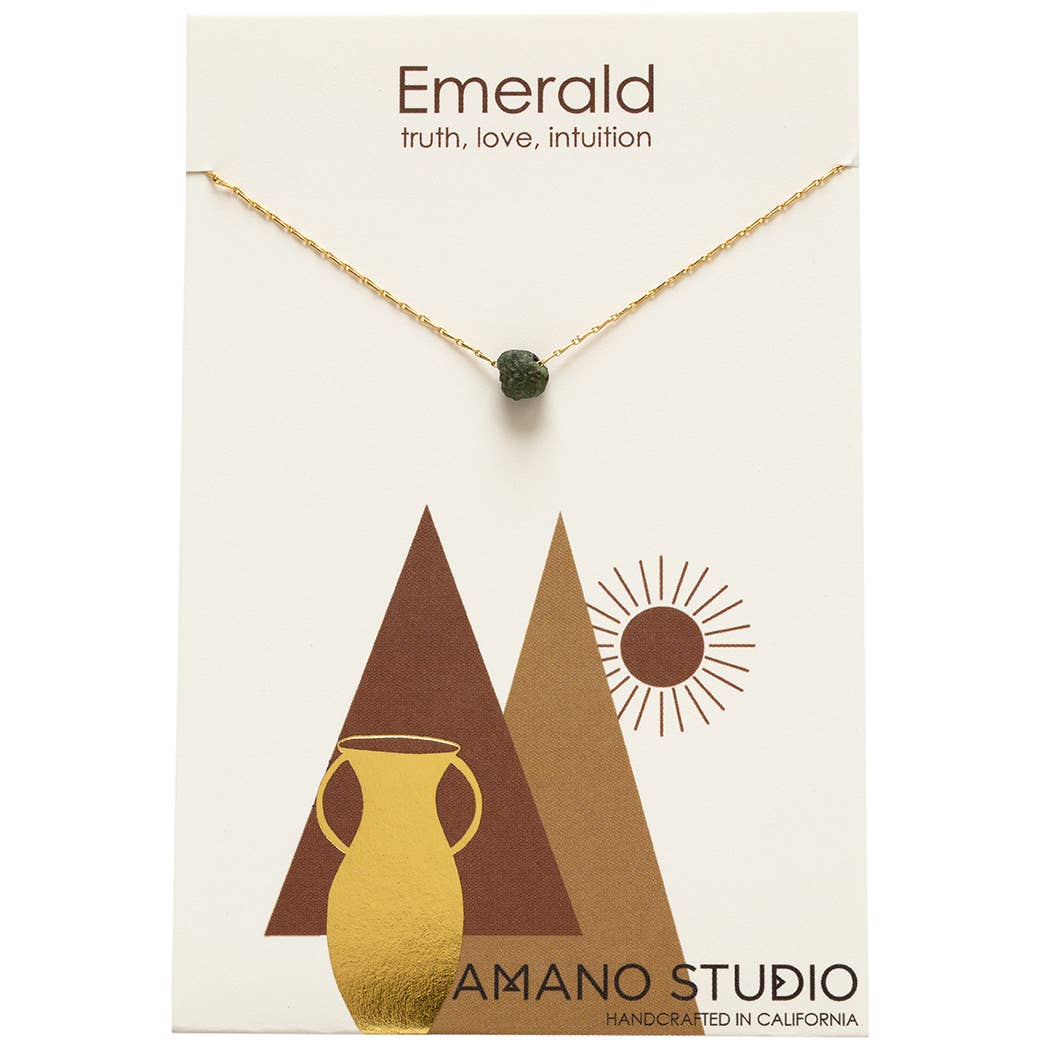 Amano Studio - Healing Stones- Emerald