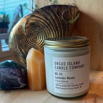 #3 Lavender Wood Orcas Island Candle