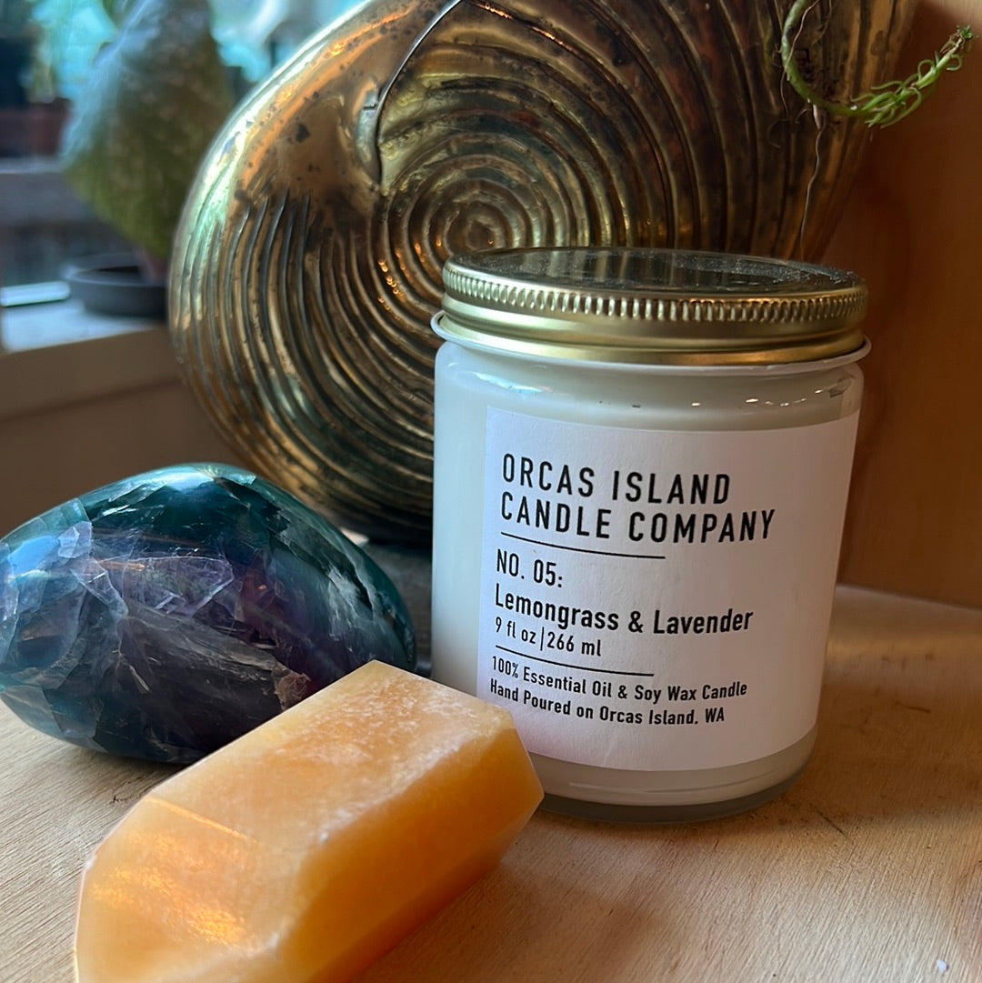 #5 Lemongrass & Lavender Orcas Island Candle