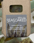 Sea Soaked Skincare Kelp + Hemp Seed Facial Cleansing Bar
