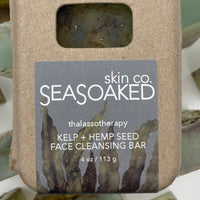 /Cleansing/ Kelp+ Hemp Seed Face Bar