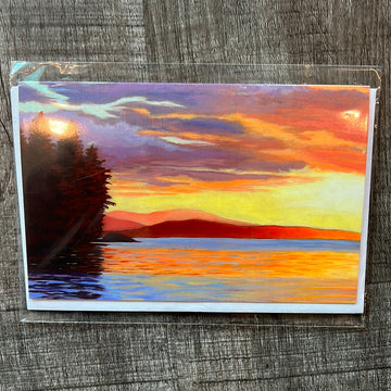 island sunset card 